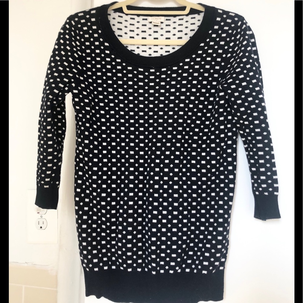 NWOT J.crew 3/4 sleeves sweater
